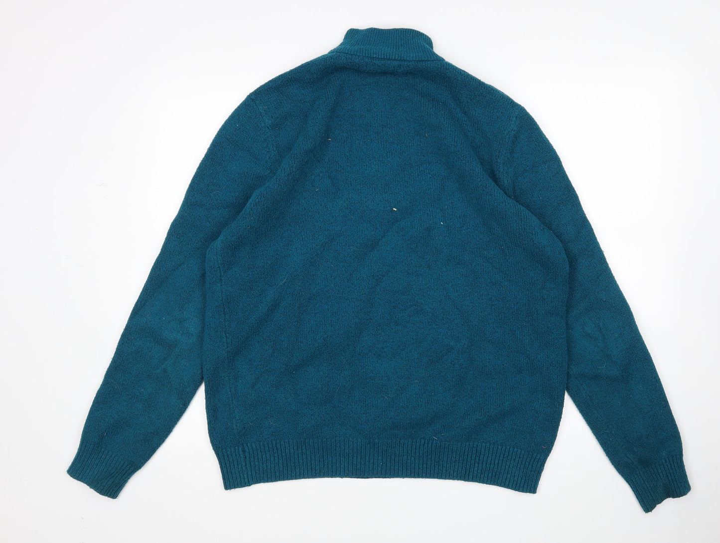 TU Mens Green   Pullover Sweatshirt Size L