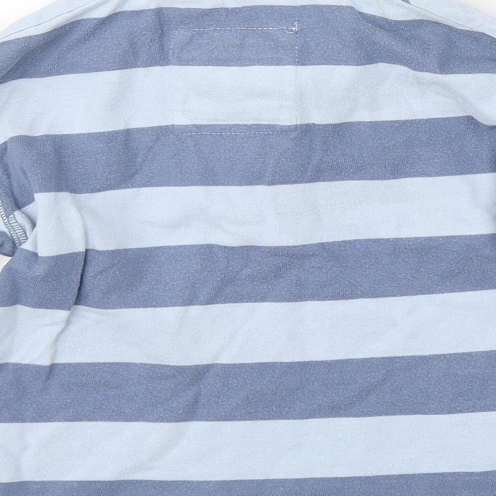 NEXT Baby Blue Striped  Basic Polo Size 12-18 Months