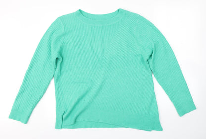 M&Co Womens Green   Pullover Jumper Size 16