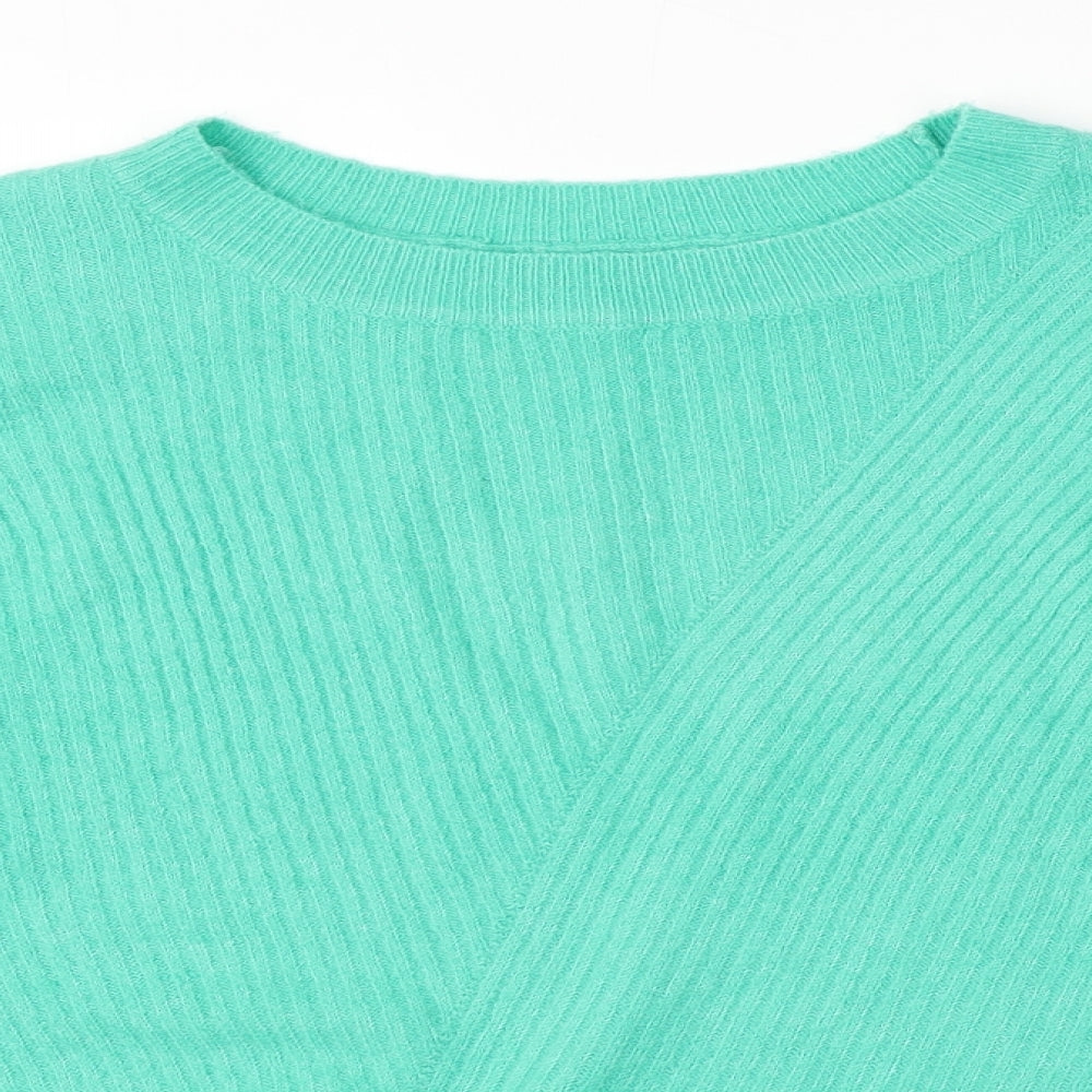 M&CO. Womens Green   Pullover Jumper Size 16