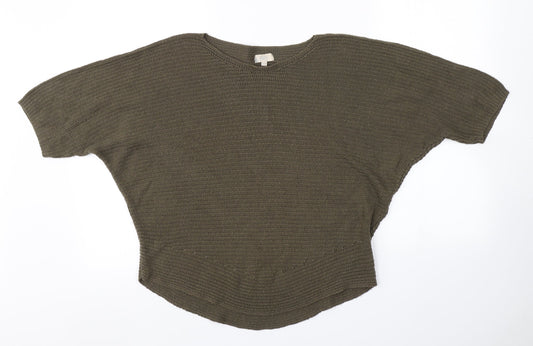 Amanti Womens Green   Pullover Jumper Size S