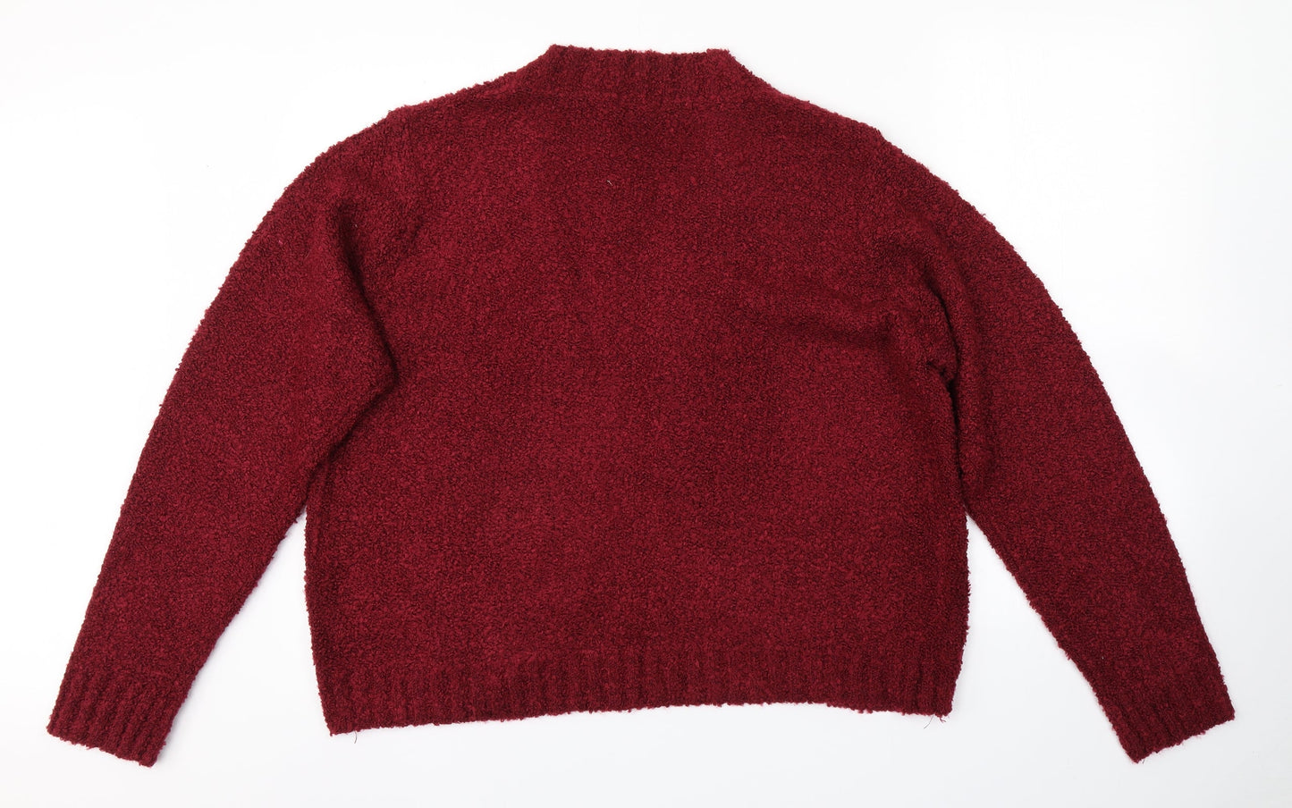 Preworn Womens Red   Cardigan Jumper Size XL