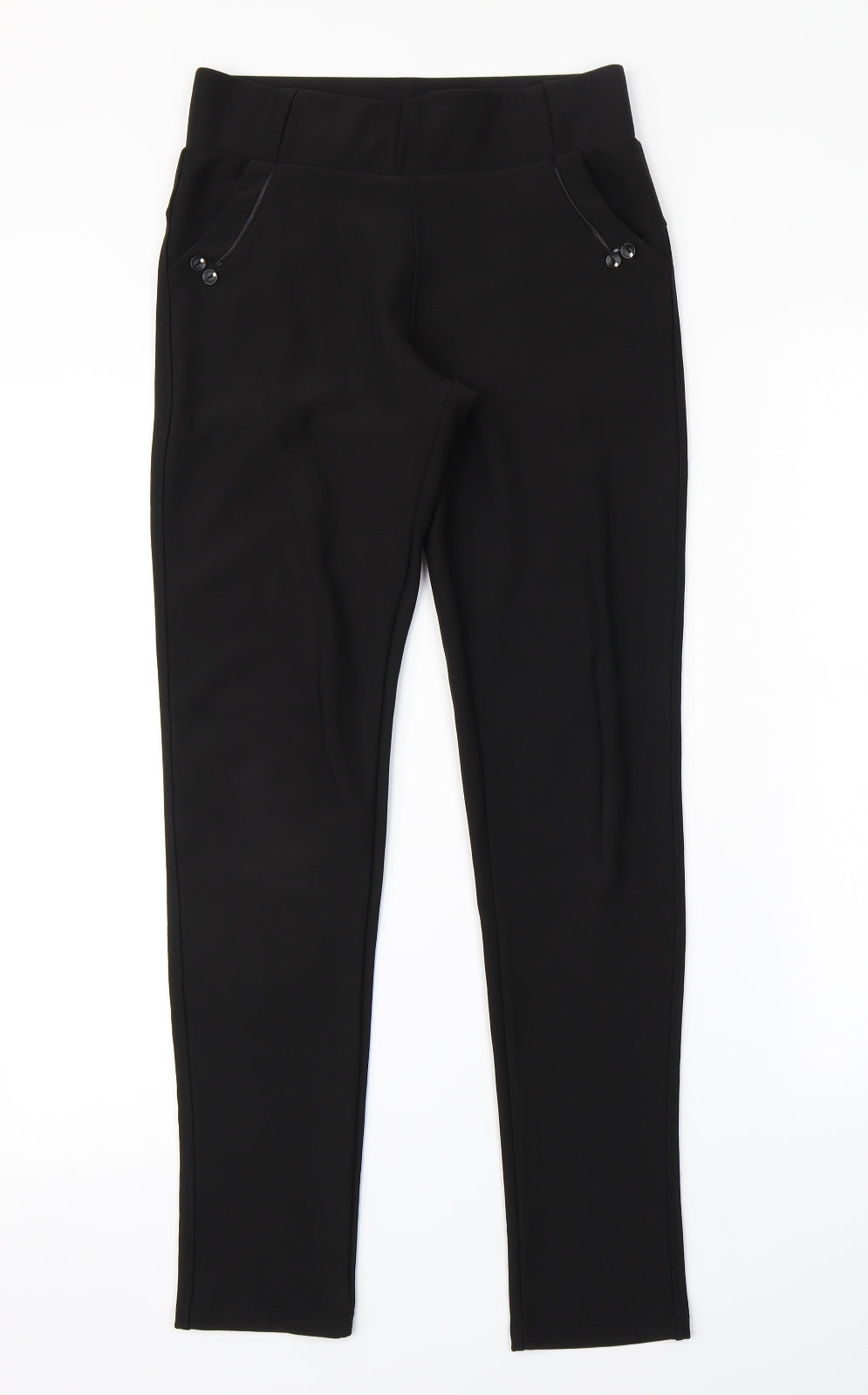 Preworn Womens Black   Trousers  Size S L29 in