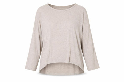 Preworn Womens Beige   Basic T-Shirt Size 2