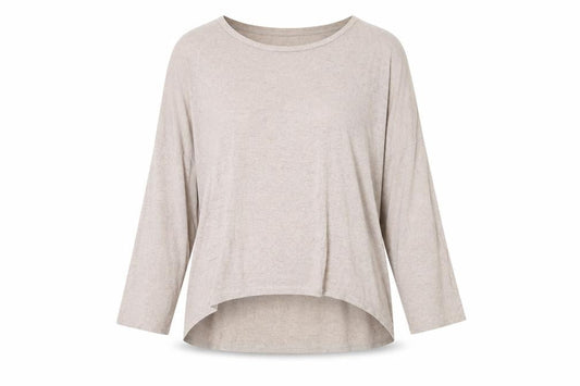 Preworn Womens Beige   Basic T-Shirt Size 2