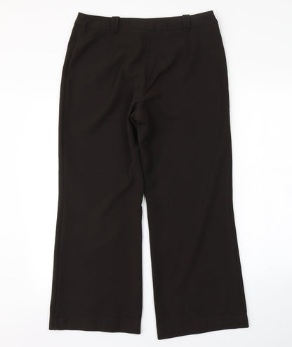 Debenhams Womens Brown   Trousers  Size 12 L26 in