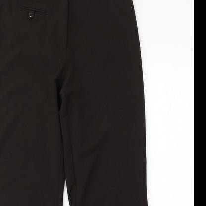 Debenhams Womens Brown   Trousers  Size 12 L26 in