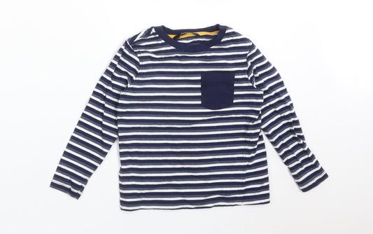 George Boys Multicoloured Striped  Basic T-Shirt Size 2-3 Years