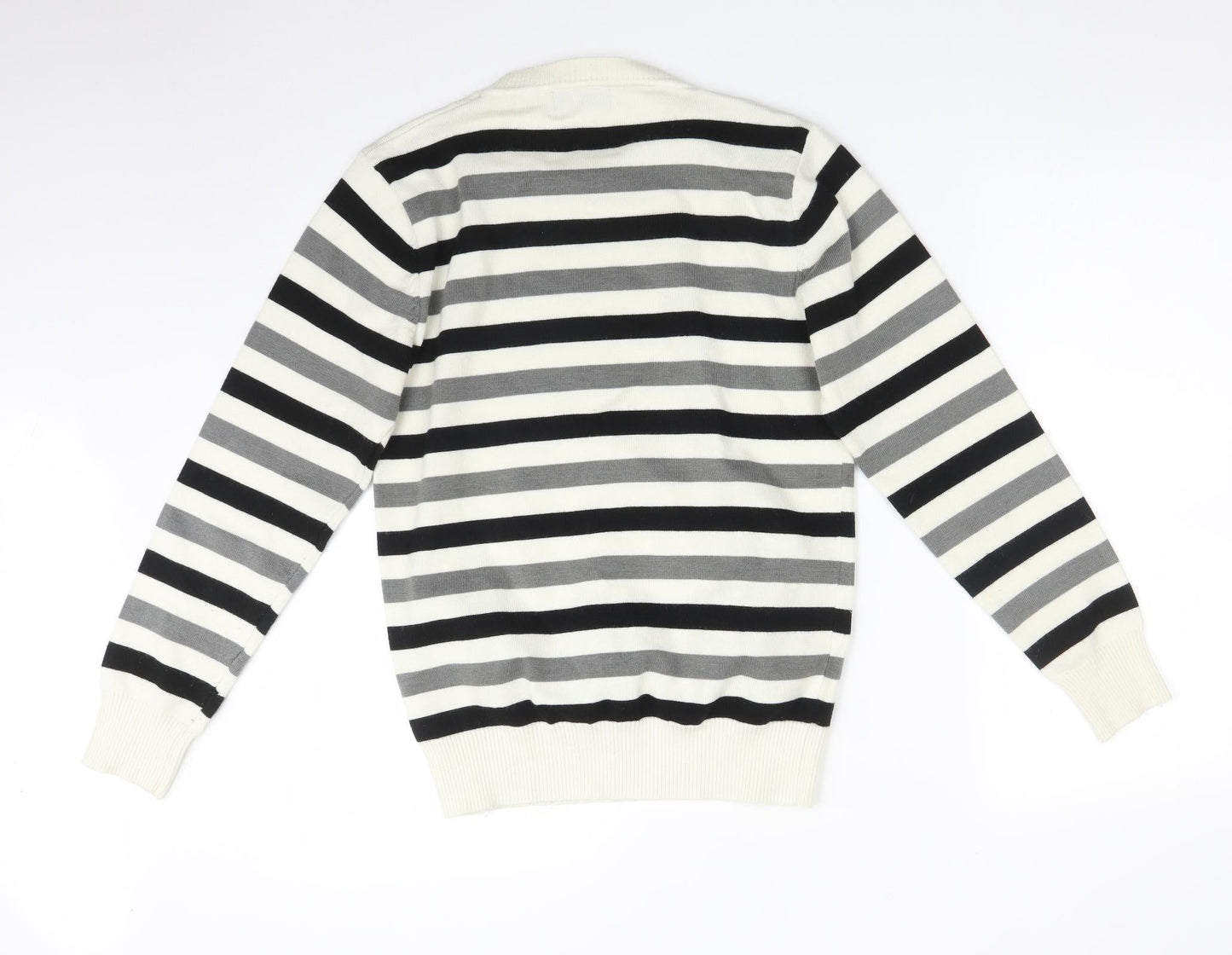 ARMANDO UOMO Womens Multicoloured Striped  Pullover Sweatshirt Size XL
