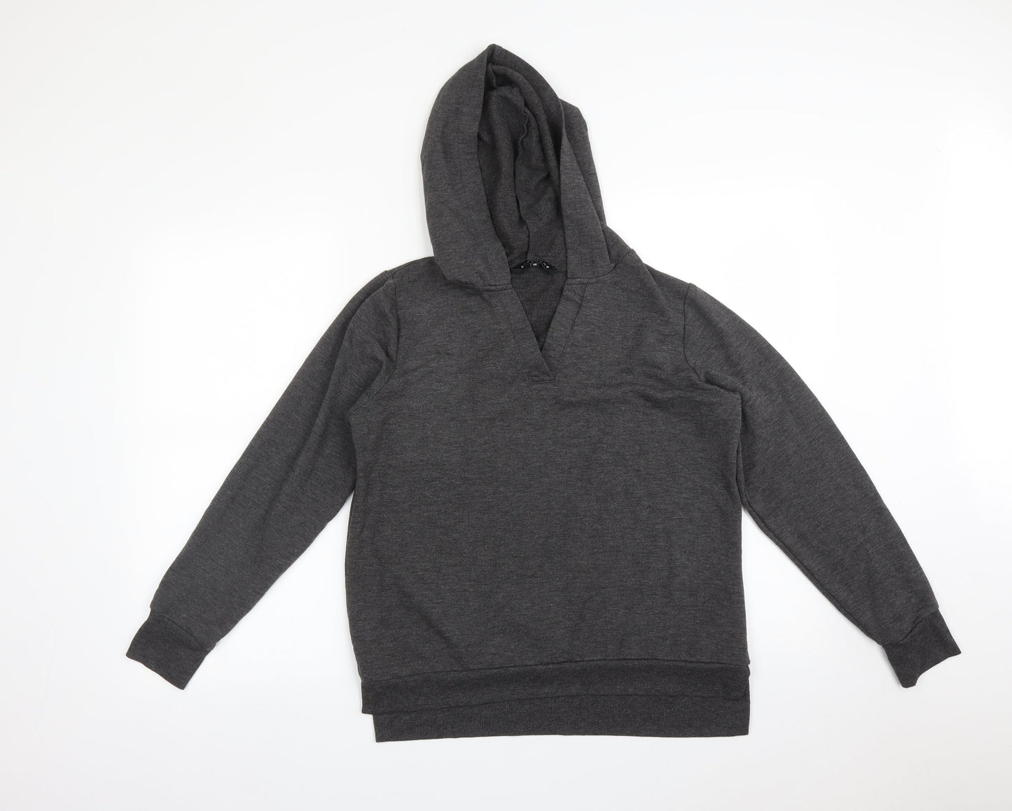 Peacocks Womens Grey   Pullover Hoodie Size 10