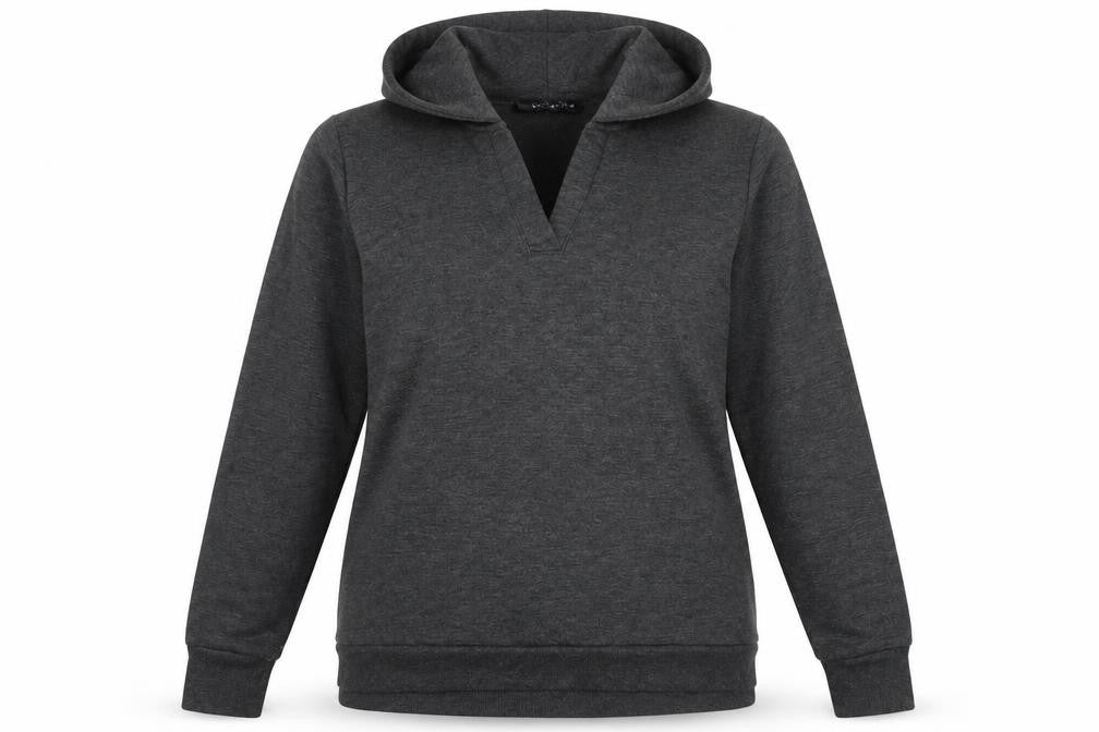 Peacocks Womens Grey   Pullover Hoodie Size 10