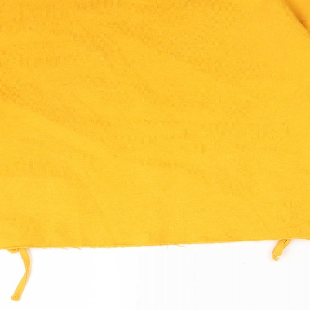 Matalan Girls Yellow   Pullover Sweatshirt Size 12 Years  - CHICAGO