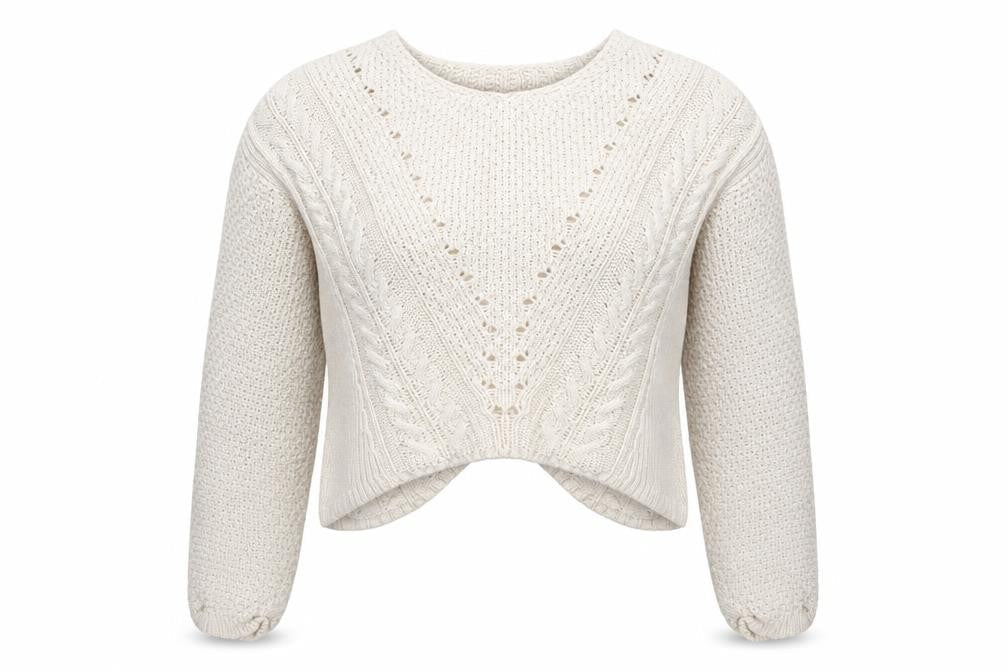 Topshop Womens White   Pullover Sweatshirt Size 10