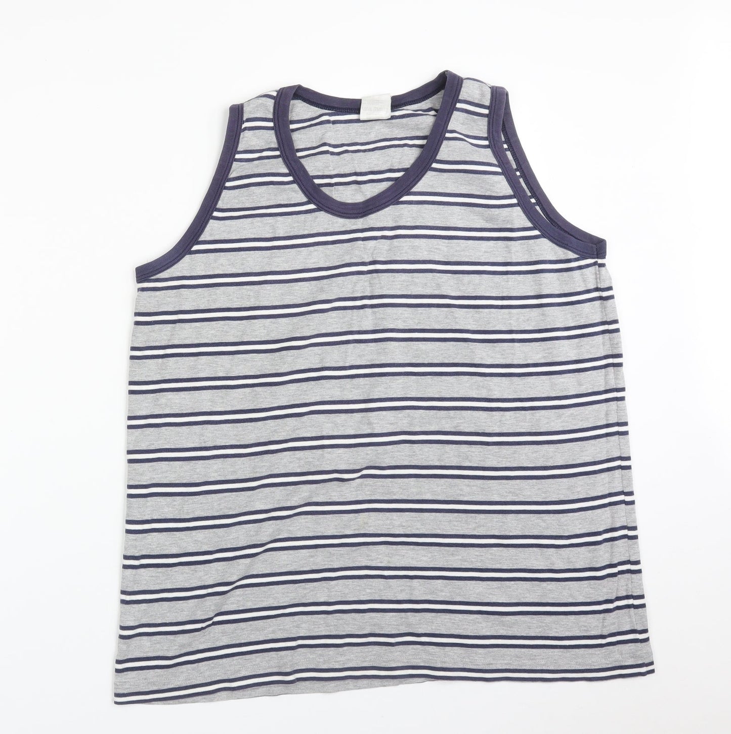 Preworn Womens Multicoloured Striped  Basic Tank Size 18