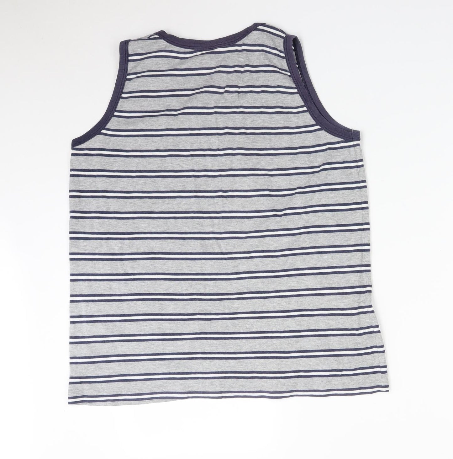Preworn Womens Multicoloured Striped  Basic Tank Size 18