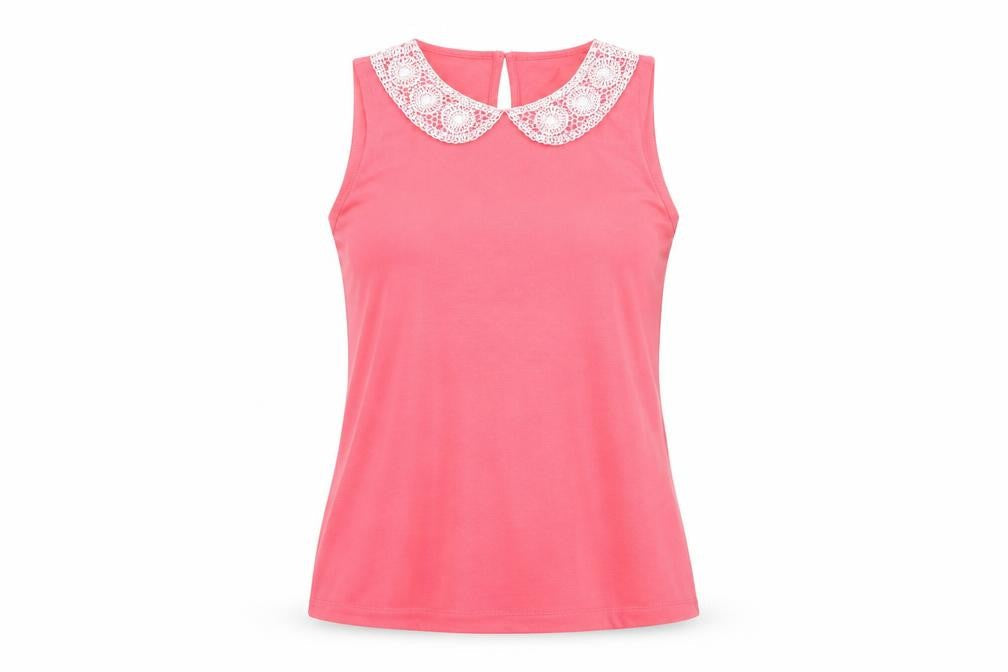 Dorothy Perkins Womens Pink   Basic T-Shirt Size 10