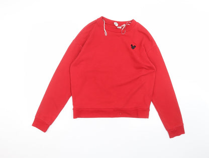 Preloved H&M Womens Red   Pullover Jumper Size S - Front
