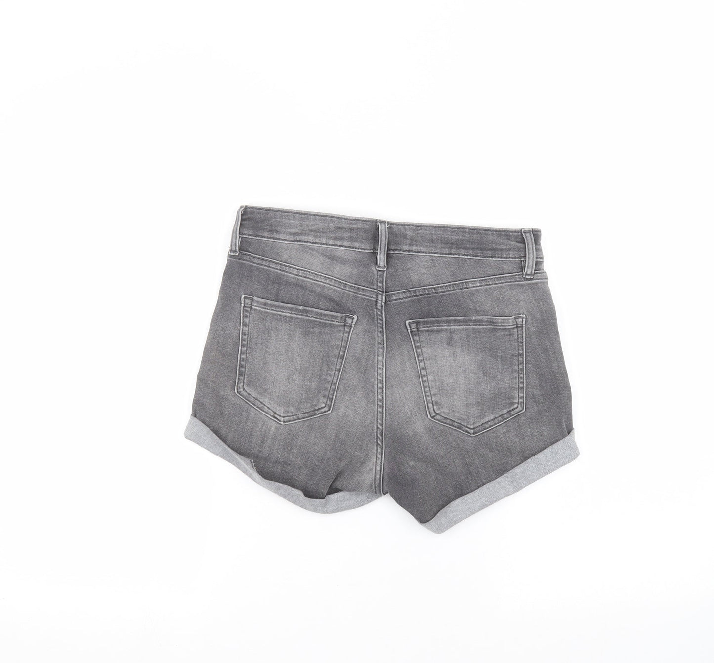 H&M Womens Black   Bermuda Shorts Size 8