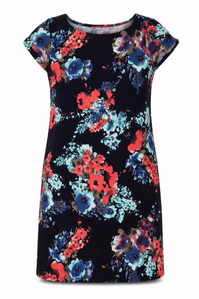Boohoo Womens Multicoloured Floral  Mini  Size 10