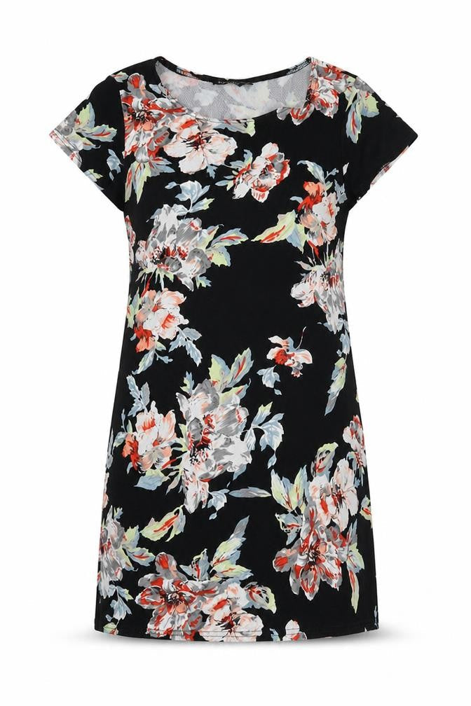 Boohoo Womens Multicoloured Floral  Mini  Size 10