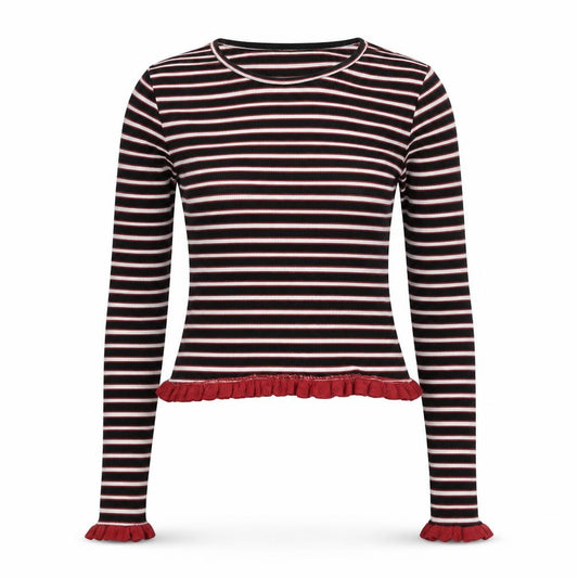 Primark Womens Multicoloured Striped  Basic T-Shirt Size XS