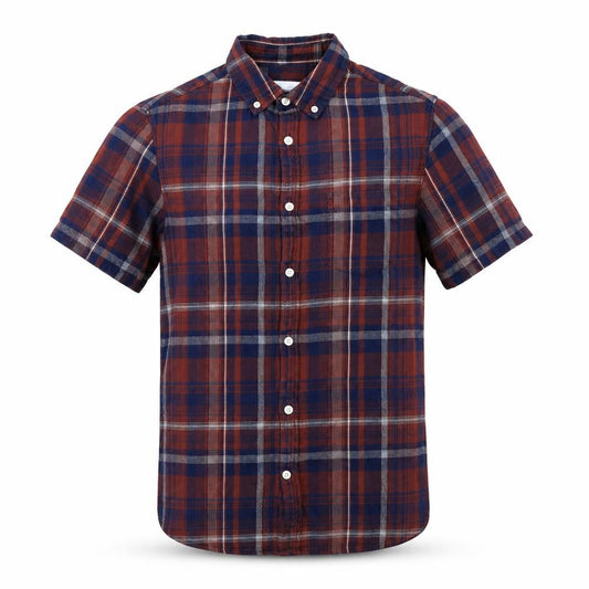 Burton Mens Multicoloured Plaid   Button-Up Size S