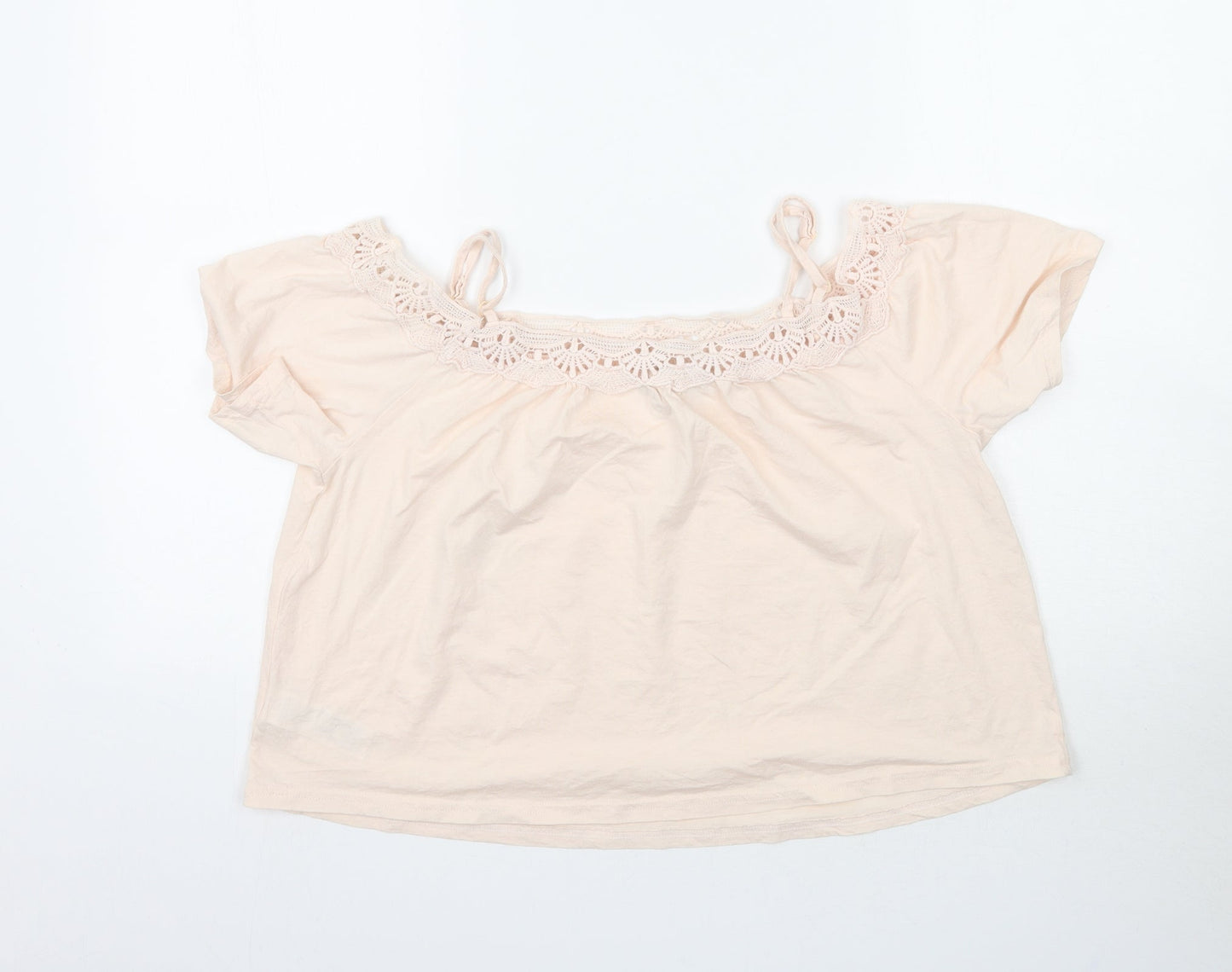 New Look Womens Pink   Basic Blouse Size 10
