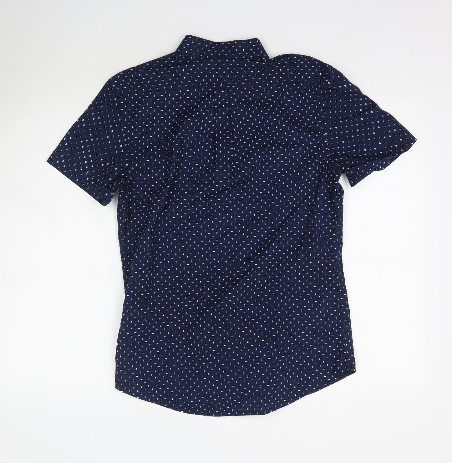 Burton Mens Blue    Button-Up Size S