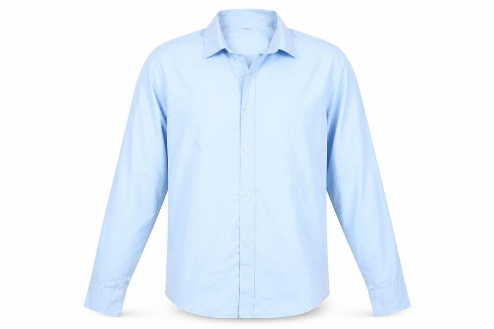 Preworn Mens Blue    Button-Up Size L