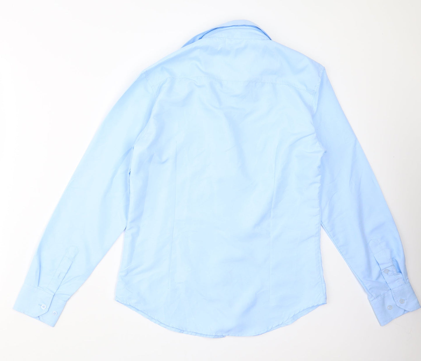 Preworn Mens Blue    Button-Up Size L