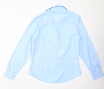 Preworn Mens Blue    Button-Up Size L