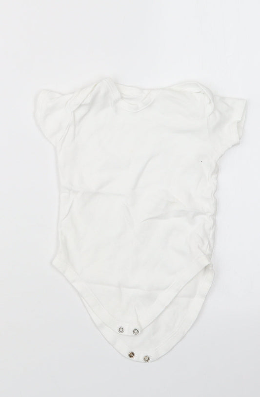 George Baby White   Babygrow One-Piece Size 12-18 Months