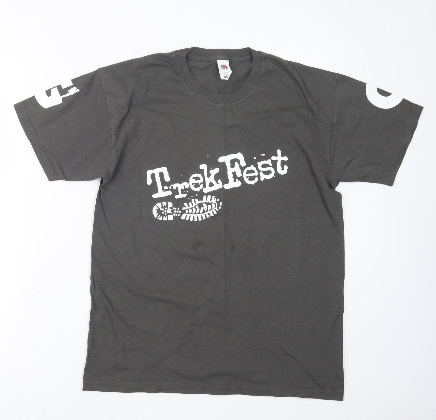 Fruit of the Loom Mens Brown    T-Shirt Size M