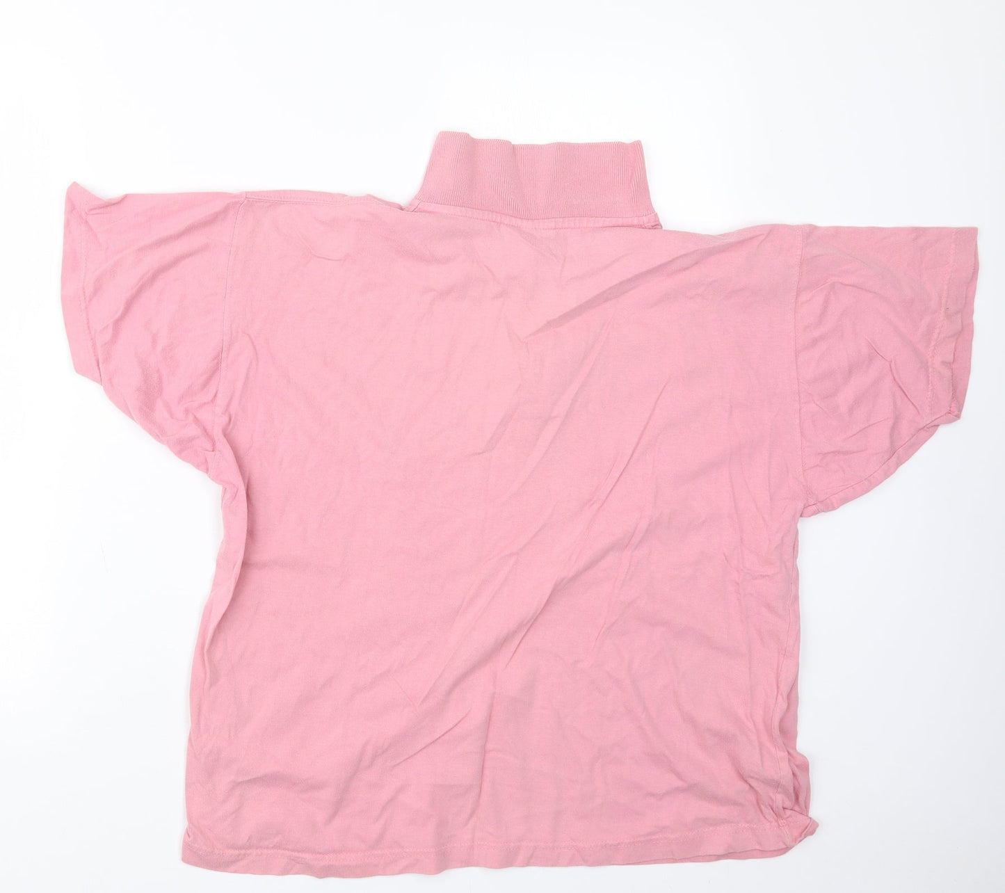 Compliments Mens Pink    Polo Size L