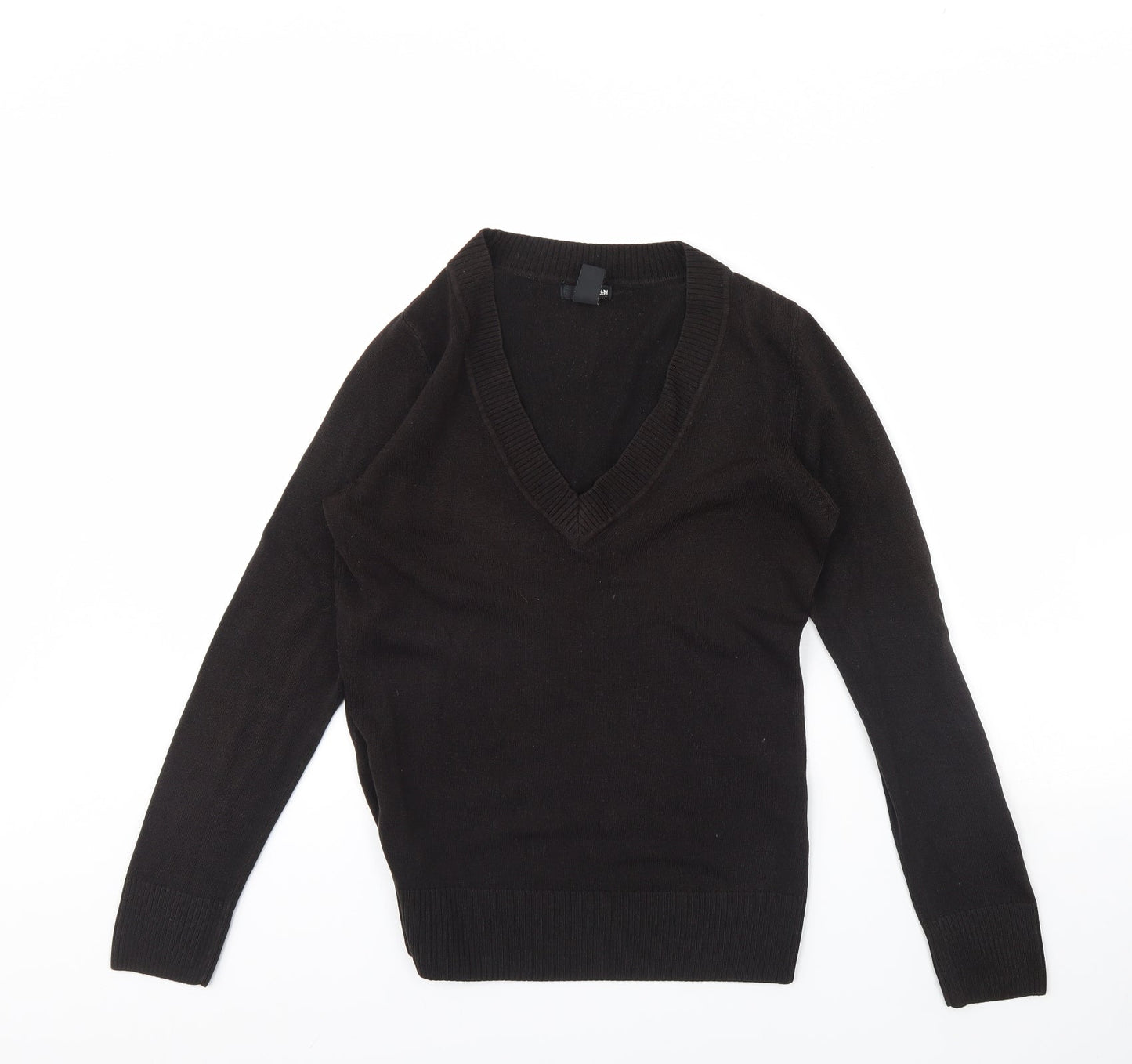 H&M Womens Black   Pullover Jumper Size M