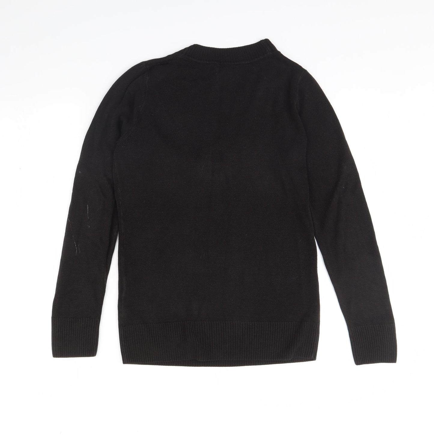 H&M Womens Black   Pullover Jumper Size M