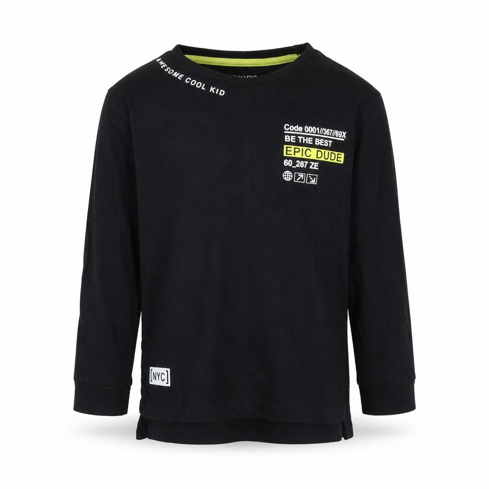 Primark Boys Black   Basic T-Shirt Size 4 Years