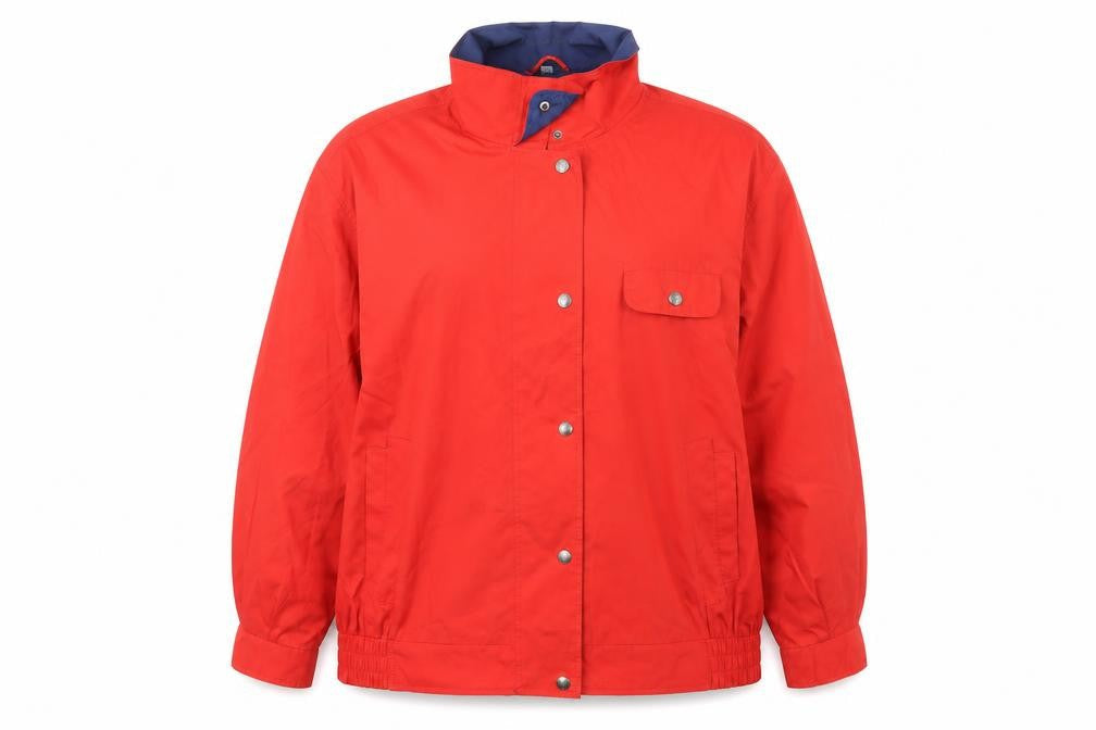 Telemac Womens Red   Rain Coat Coat Size 18