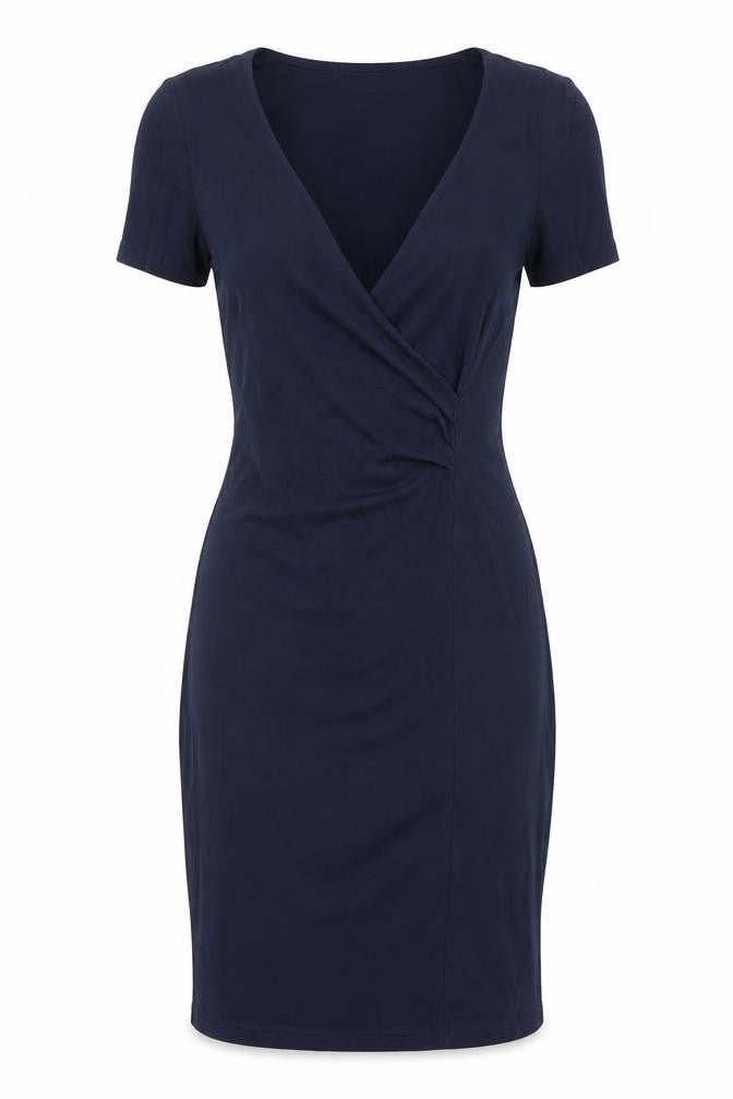 AX Paris Womens Blue   Bodycon  Size 10  - Shoulder Pads
