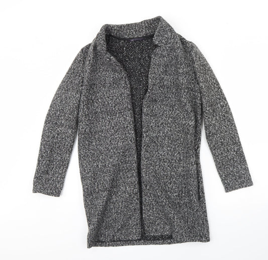 M&s Womens Black   Jacket  Size 8