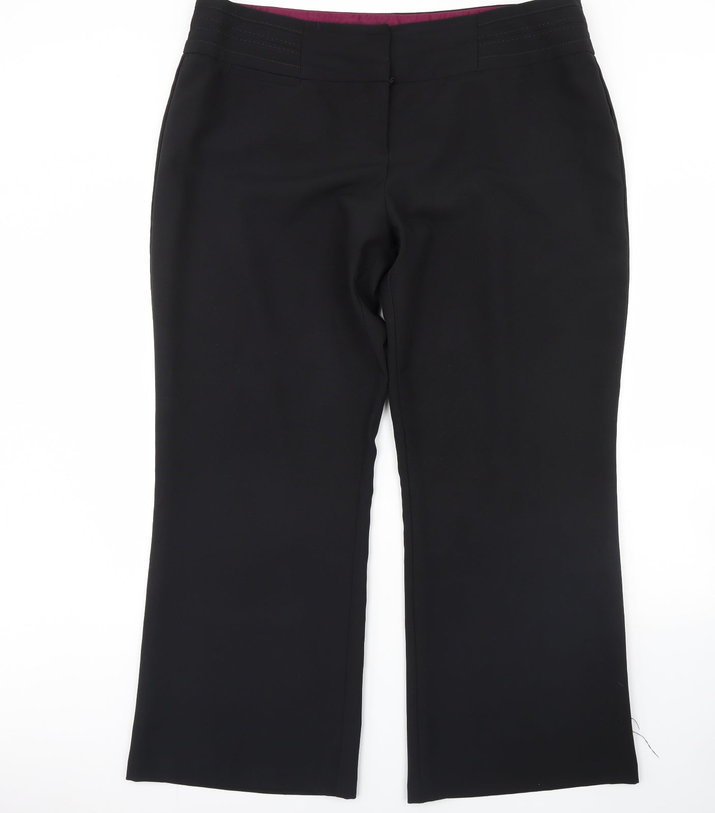 Evie Womens Black   Dress Pants Trousers Size 20 L30 in