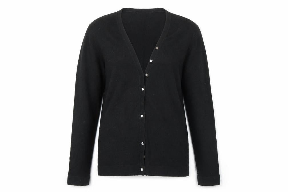 Bonmarché Womens Black Cardigan Jumper Size S