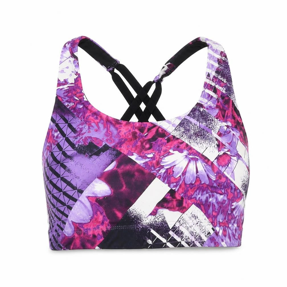 Preworn Womens Multicoloured Geometric Jersey Basic Tank Size S