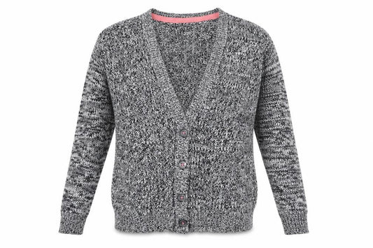 F&F Womens Black  Knit Cardigan Jumper Size 6