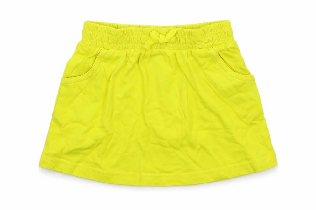 George Girls Yellow  Jersey A-Line Skirt Size 18-24 Months