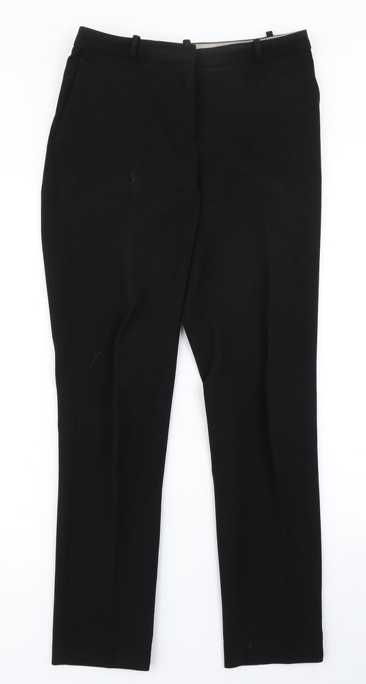 H&M Womens Black   Dress Pants Trousers Size 6 L28 in