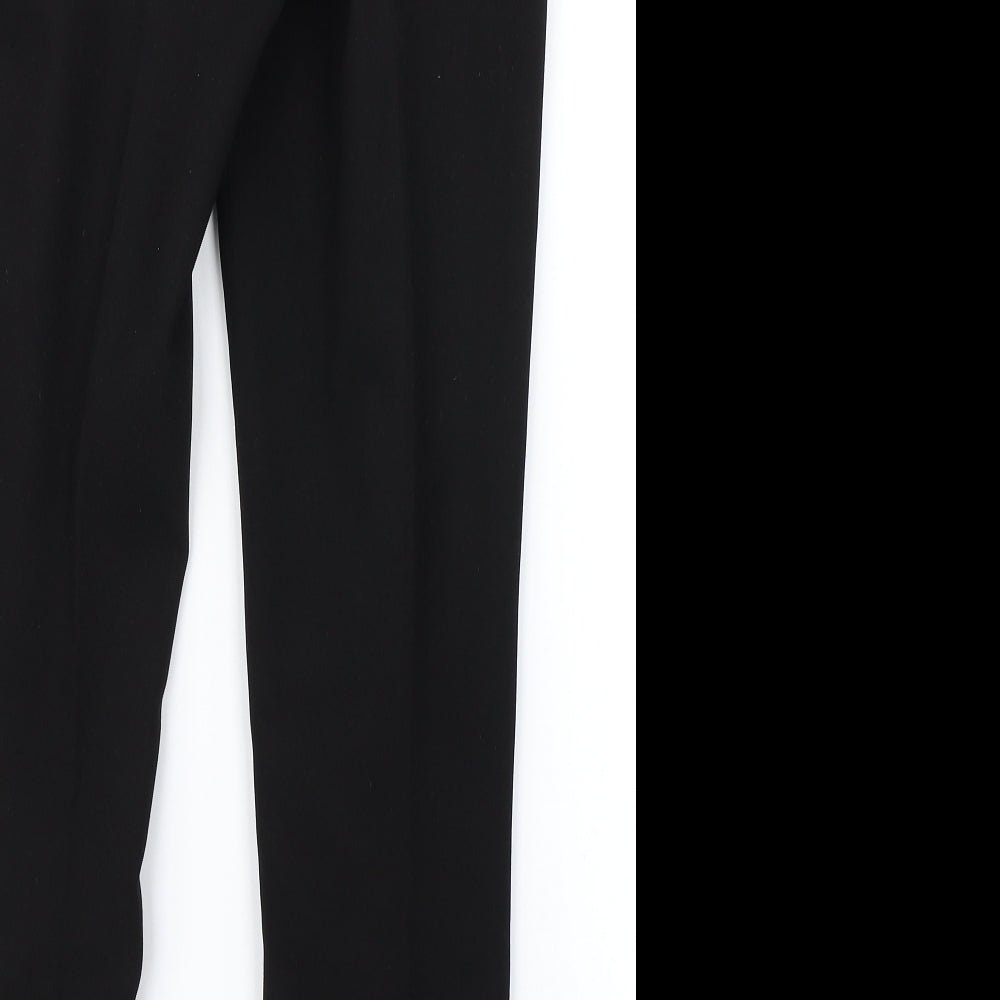 H&M Womens Black   Dress Pants Trousers Size 6 L28 in