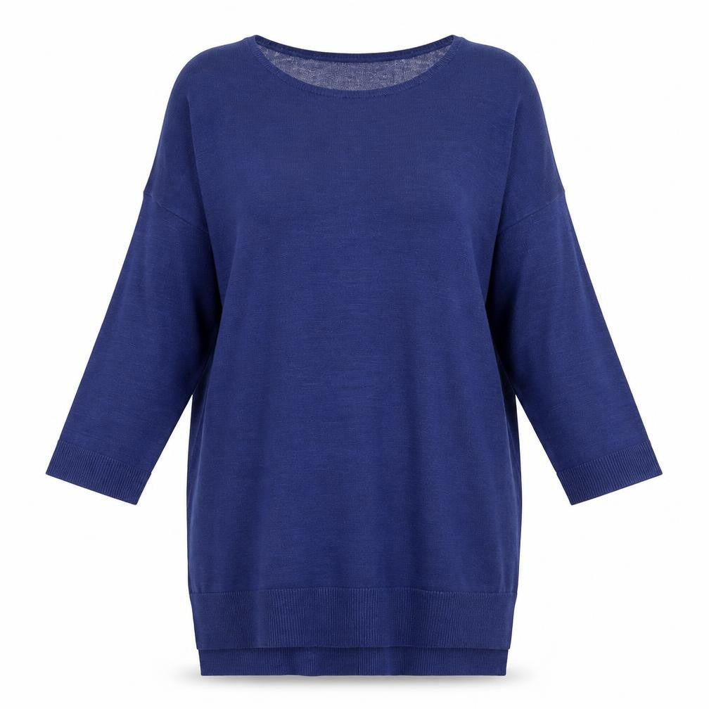 Marks & Spencer Womens Blue  Knit Pullover Jumper Size 12