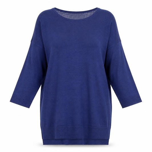 Marks & Spencer Womens Blue  Knit Pullover Jumper Size 12