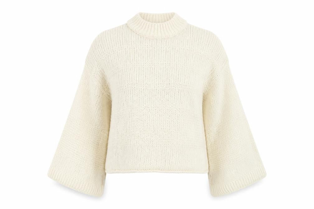 Topshop Womens Beige   Pullover Jumper Size 8
